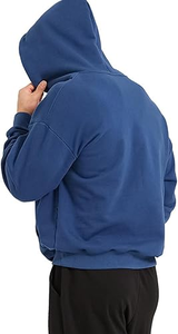 Sudadera con Capucha Extra Grande, Personalizada con Logotipo, Sin Cordones, Sin Forro, 100% Algodón, Felpa Francesa Gruesa, Anti-Pilling, para Invierno - Product Image 5