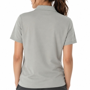 Camiseta Polo Clásica para Mujer, Manga Corta, Letra Bordada en el Frente, Informal, Tejido Cómodo de Alta Calidad, Fabricante de Camisetas Polo - Product Image 2