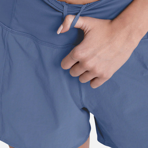 Pantalon de yoga moulant sportif pour femme, couleur unie, short de cyclisme pour la plage, le sport et la course à pied - Respirant, taille élastique - Product Image 6
