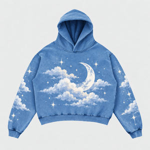 Sudaderas Casuales con Estampado Celestial, Ropa para el Día a Día, Atuendos para Fin de Semana, Estilo Urbano, Ropa Informal, Diseños Exclusivos, Marca Privada - Product Image 2