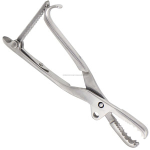 Pince à os Lambotte Farabeuf à mâchoires réglables manuellement avec cliquet, instrument chirurgical orthopédique en acier inoxydable - Product Image 3