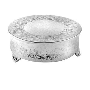 Support à gâteau rectangulaire en marbre blanc de haute qualité avec support à gâteau à 2 étages en bois massif pour les dîners, les mariages, les anniversaires - Product Image 4