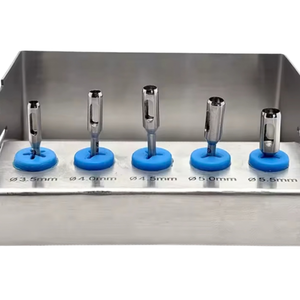 Kit de 5 instruments de gestion des tissus mous pour implants dentaires, courts et longs, entièrement autoclavables et réutilisables - Product Image 5