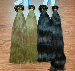 Top Trending Color Flat Tip Hair Extensions 100% Vietnamese High Quality Super Shiny Silky No <b>tangle</b> Large in Stock - Product Image 6