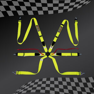 Cinturón de Seguridad para Deportes de Motor FIA 8853 2016, Distribuidor TBRACING, OEM, ODM, Almohadilla Antideslizante para Hombro, Costura de una Sola Pieza - Product Image 1