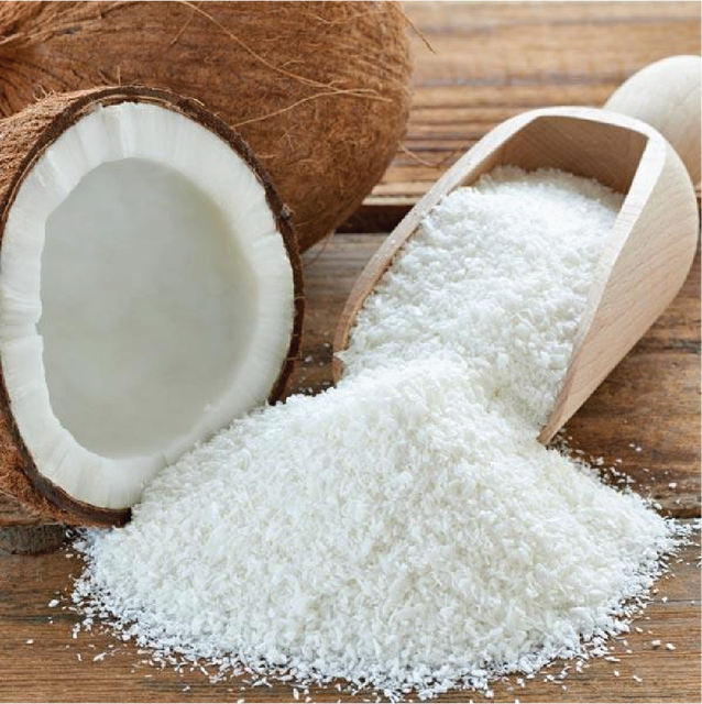 Low Fat Sweet AD Dried Desiccated Coconut Copra Bulk for Export Tracy