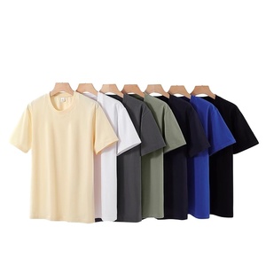 Camiseta de Algodón 100% para Hombre, Lisa, de Manga Corta, Transpirable, Calidad Premium, Venta al Por Mayor, OEM, Orientada a la Exportación, Personalizable, Nueva - Product Image 5