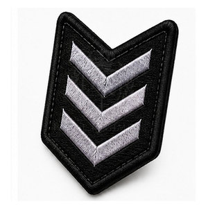 Écussons tissés au design moderne, étiquettes textiles personnalisées avec logo, accessoires de mode pour vêtements, écussons tissés - Product Image 4