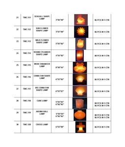 Lampes de sel naturelles et artisanales de l'Himalaya sculptées à la main de style Feng Shui avec taille et forme personnalisées pour la décoration de la maison - Product Image 1