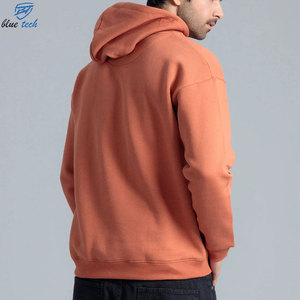 เสื้อฮู้ดผู้ชายแบบเรียบ ผ้าฝ้ายพรีเมียม คุณภาพสูง รับผลิตเสื้อฮู้ดแบบสวมหัว พร้อมบริการสกรีนโลโก้ ปักลายตามสั่ง รับผลิตแบบ OEM - Product Image 5