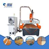 ATC CNC ROUTEUR Couteau Machine de Découpe pour EVA EPE PE PVC Polyester Fibre Acoustique Tissu Cuir Tissu Joint Oscillant