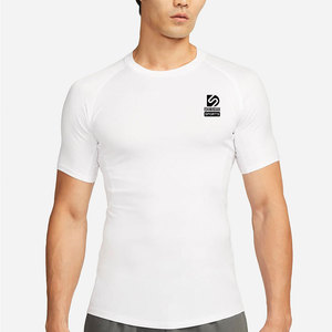 DESIRE SPORTS เสื้อยืดบีบอัดคุณภาพสูงสำหรับผู้ชาย-สแปนเด็กซ์/โพลีเอสเตอร์ แห้งเร็ว เป็นมิตรกับสิ่งแวดล้อม ระบายอากาศได้ดี แขนสั้น - Product Image 1