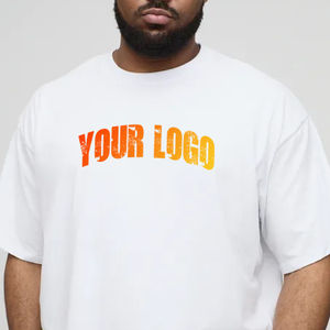 เสื้อยืดผู้ชายคุณภาพสูง ทรงปกติ ผ้าฝ้าย 100% ระบายอากาศได้ดี ไม่หดตัว แบบถัก สำหรับใส่เป็นทางการหรือลำลอง สไตล์สตรีทแวร์ ฮิปฮอป - Product Image 5