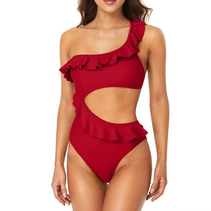Traje de Baño de Diseño Nuevo, Traje de Baño de Una Pieza para Mujer, Bikini con Aberturas, Traje de Baño Sexy para Mujer, Traje de Baño de Verano - Product Image 1