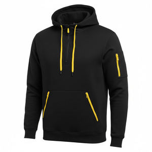 Sweat à capuche surdimensionné de haute qualité et lourd |   Sweat à capuche en polaire numérique décontracté pour l'hiver avec broderie personnalisée - Product Image 6
