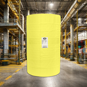 Mini Rollo Absorbente Químico de 200 GSM - Absorbente de Polipropileno Fundido Amarillo de Alta Resistencia para el Control de Derrames de Líquidos Peligrosos - Product Image 2