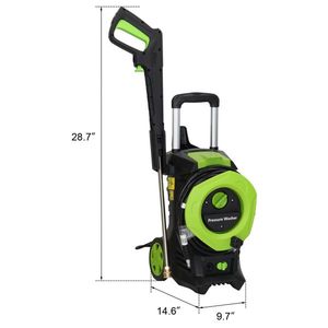 110.00V 203A 2000W High Pressure Cleaner Green Color - Product Image 4