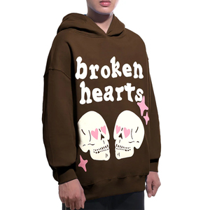 Sudadera con Capucha Personalizada de Alta Calidad 100% Algodón Grueso con Estampado Puff para Hombre - Product Image 6