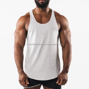 Ventes en gros de t-shirts de sport personnalisés avec logo, débardeurs de sport pour hommes - Product Image 5