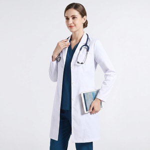 Blouses de laboratoire médicales, blouses de laboratoire hospitalières, blouses chirurgicales longues pour médecins - Product Image 1