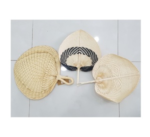 Ventilador de mano de bambú natural, hoja de palma lisa, herramienta de enfriamiento de boda, recuerdo decorativo para eventos, accesorio ecológico, artesanía y proyecto de bricolaje - Product Image 5