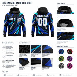 Sudadera Deportiva de Invierno con Cierre Frontal y Estampado Personalizado, de Poliéster Tejido, para Equipos, Ligera, para Entrenamiento - Product Image 5