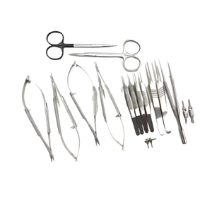 Kit de chirurgie de la main très vendu, 17 pièces, instruments microchirurgicaux de précision - Product Image 1