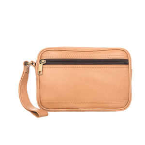 Trousse de Toilette Homme en Cuir Personnalisée à Fermeture Éclair, Petite Pochette Cosmétique pour Sac de Voyage ou Rasage – Meilleures Ventes - Product Image 2