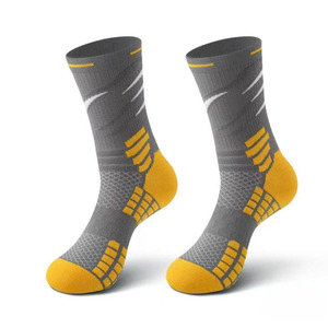 Premium Training <b>Socks</b> with Soft Terry Cushion Reinforced Heel and Toe for <b>Running</b> Fitness and Gym Activities - Product Image 6