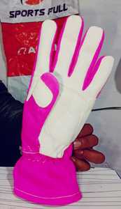 Gants de karting d'hiver respirants, antidérapants, légers, en cuir, à doigts complets pour la conduite de karting et de sports motorisés, fourniture OEM - Product Image 5