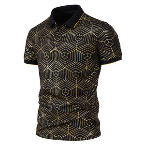Camisetas de Hombre de Alta Calidad, Fabricadas en Fábrica de Moda OEM, Colores Lisos, Camiseta Polo para Hombre, Último Diseño - Product Image 6