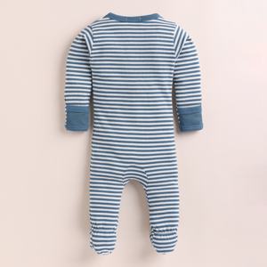 ชุดนอนแบบมีเท้าทำจากไม้ไผ่อีลาสเทนสำหรับเด็กผู้ชายวัยหัดเดิน - Product Image 2