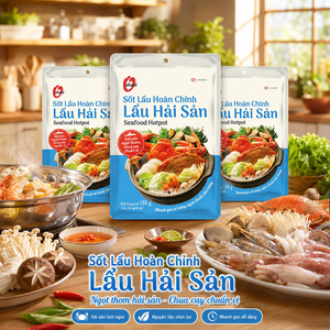 Base para Sopa de Mariscos O'Food al por Mayor, 180g |   Agridulce y picante al estilo coreano |   Salsa para Hotpot Lista para Usar |   Marca Privada OEM - Product Image 1