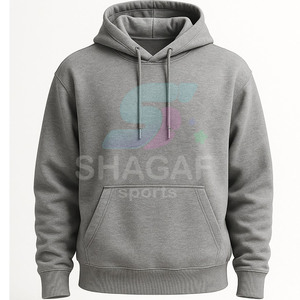 Sudadera con Capucha para Hombre, Personalizable con Logotipo, 400G Poliéster/Algodón, Tejido Grueso de 340g, Ecológica, de Secado Rápido, Talla Grande, para Invierno - Product Image 4