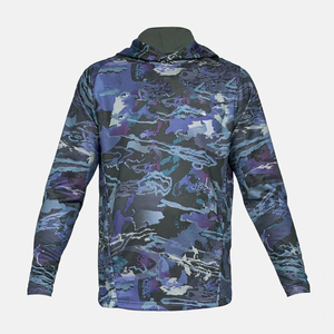 Sudadera con Capucha Impermeable de Camuflaje para Hombre, Diseño Único, Mezcla de Algodón, para Exteriores, a Prueba de Viento, con Cierre Abierto, para Caza, en Oferta - Product Image 5