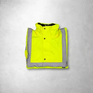 Chaqueta de Seguridad de Alta Visibilidad, Ropa de Trabajo, Reflectante, Impermeable, Calidad de Exportación, Color Personalizado, Unisex, Servicio OEM, Logotipo Personalizado - Product Image 6