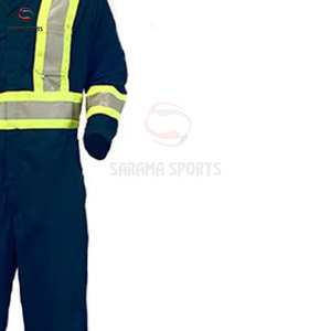 Combinaison de travail industrielle haute visibilité pour ouvrier du bâtiment, uniforme de travail avec bandes réfléchissantes, vente en gros - Product Image 6