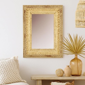Modern Vintage <b>Wall</b> Mirror for Entryway Elegant Handcrafted Border Design with Premium Decorative Charm - Product Image 5