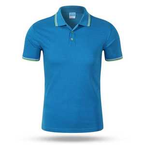 Camiseta Polo Unisex al por Mayor OEM, 100% Algodón, Camiseta Polo de Verano de Alta Calidad, Logotipo Bordado Personalizado, Camiseta Polo Lisa para Hombre - Product Image 2