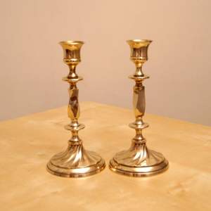 Support de bougie en laiton de style vintage, support de bougie décoratif en métal pour la décoration de la maison, du centre de table de mariage - Product Image 4