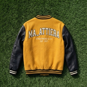 Blouson matelassé pour homme MA_ATTIERA, noir, logo sur la manche, streetwear, hiver, coupe classique, col montant, écologique, respirant - Product Image 6