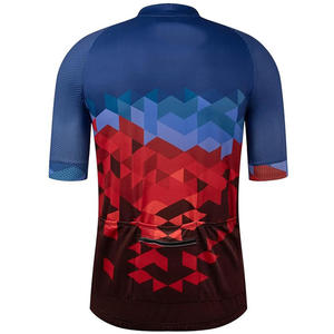 Maillot de cyclisme à compression pour homme, maillot de vélo à manches courtes personnalisé avec étiquette privée, vêtements de cyclisme vintage en gros - Product Image 6