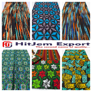 Tissu en coton imprimé africain de qualité supérieure pour robes, vêtements de mode et fabrication OEM - Product Image 6