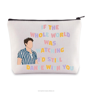 Bolsas de Maquillaje de Gran Capacidad con Cierre, de Tela No Tejida, Personalizables, para Almacenamiento, Bolsas de Viaje, Venta al Por Mayor de Fábrica - Product Image 2