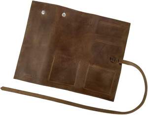 Pochette à cosmétiques personnalisée avec logo, petite, en cuir, avec fermeture éclair, pour accessoires de voyage et bijoux, très vendue - Product Image 1