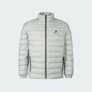 Unisex Waterproof Eco-Friendly <b>Fleece</b> <b>Lining</b> Puffer <b>Jacket</b> Winter Polyester Windproof Casual Zipper Front Solid - Product Image 6