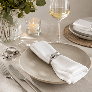 2025 lujoso Juego de 4 piezas de servilleteros de Metal hechos a mano diseños únicos colores vibrantes almacenados para fiestas de comedor elegantes - Product Image 6