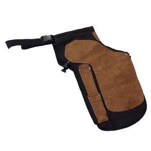 Customized Logo Size and Color Leather <b>Chaps</b> Professional Manufacturer Made Durable Farrier <b>Half</b> <b>Chaps</b> - Product Image 4