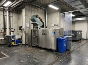 Facile à utiliser Superlative Quality Exbio 1000kg/day Capacity Food Waste Digester Disposal Composting Machine à prix abordable - Product Image 5