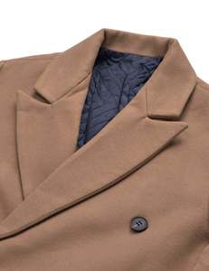 Manteau Trench Élégant en Mélange de Laine pour Homme – Veste d'Hiver Chaude et Longue pour l'Automne – Style Urbain Décontracté et Habillé – Vente en Gros - Product Image 2